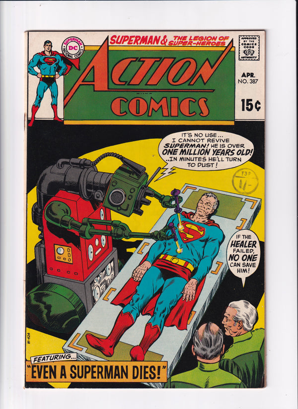 ACTION COMICS #387 - Slab City Comics 