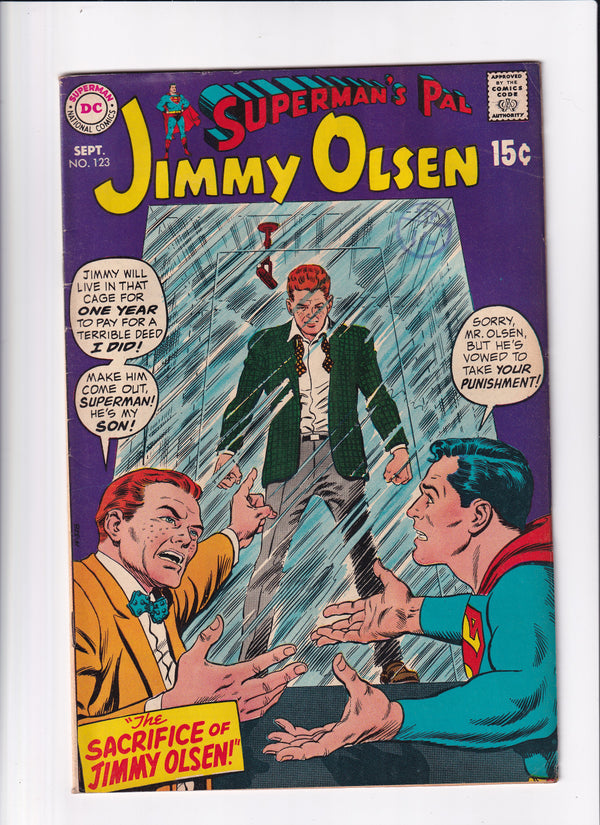 SUPERMAN'S PAL JIMMY OLSEN #123 - Slab City Comics 
