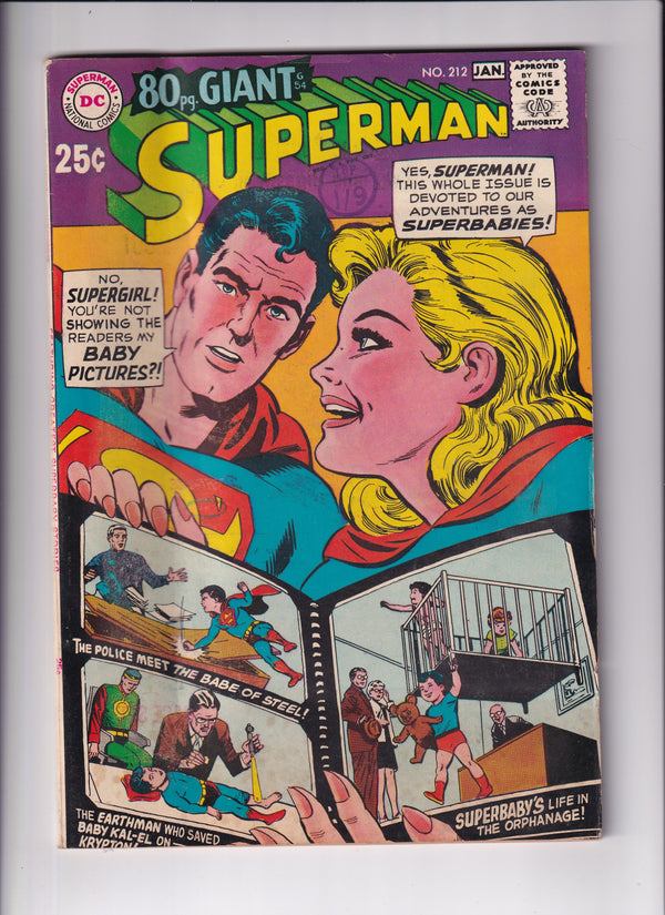 SUPERMAN #212 - Slab City Comics 