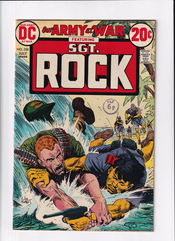 OUR ARMY AT WAR SGT. ROCK #258 - Slab City Comics 