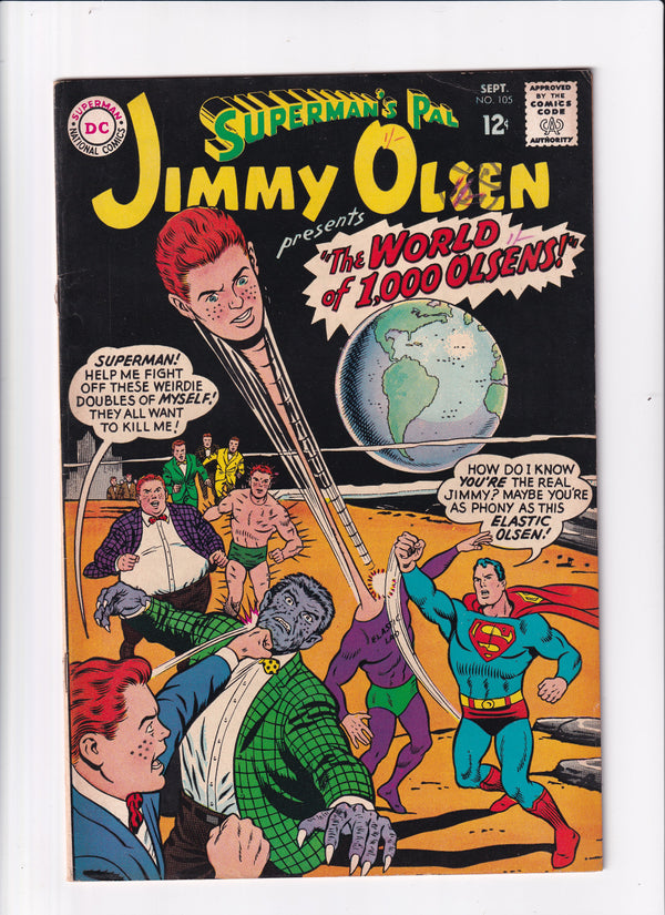 SUPERMAN'S PAL JIMMY OLSEN #105 - Slab City Comics 