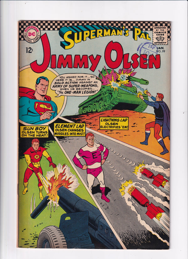 SUPERMAN'S PAL JIMMY OLSEN #99 - Slab City Comics 