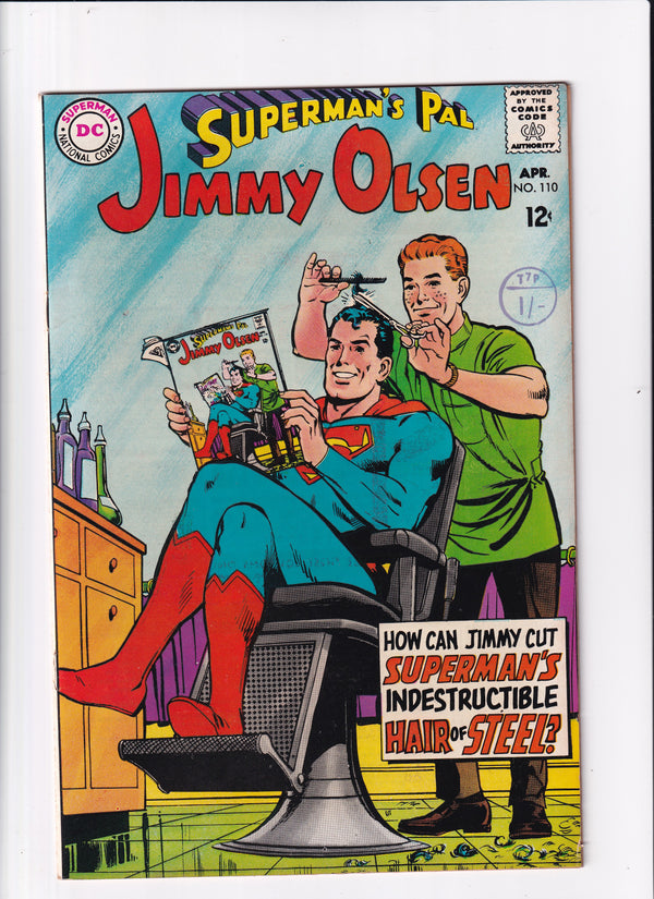SUPERMAN'S PAL JIMMY OLSEN #110 - Slab City Comics 