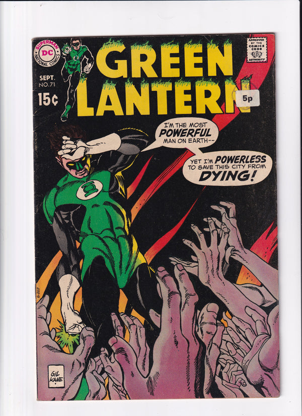 GREEN LANTERN #71 - Slab City Comics 