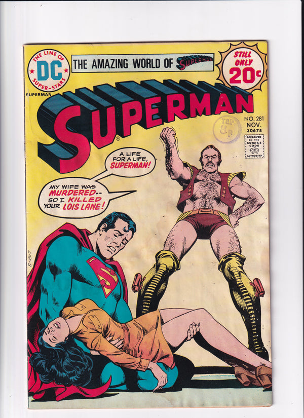 SUPERMAN #281 - Slab City Comics 