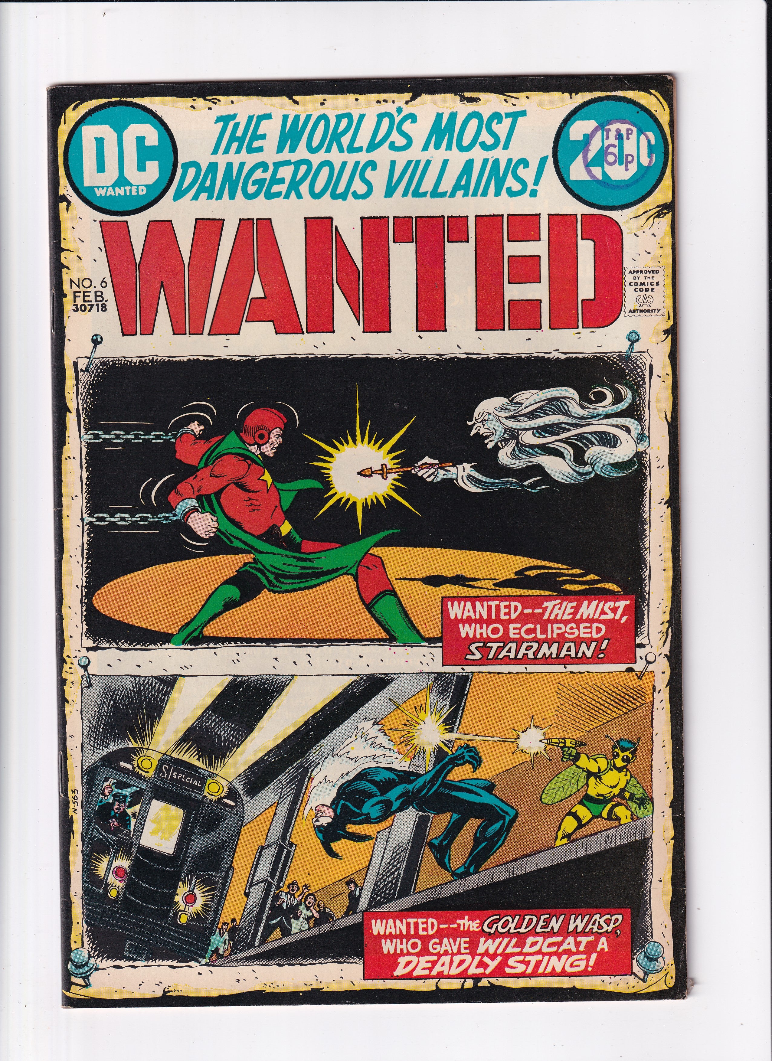 WANTED #6 THE WORLD'S MOST DANGEROUS VILLAINS - Slab City Comics 