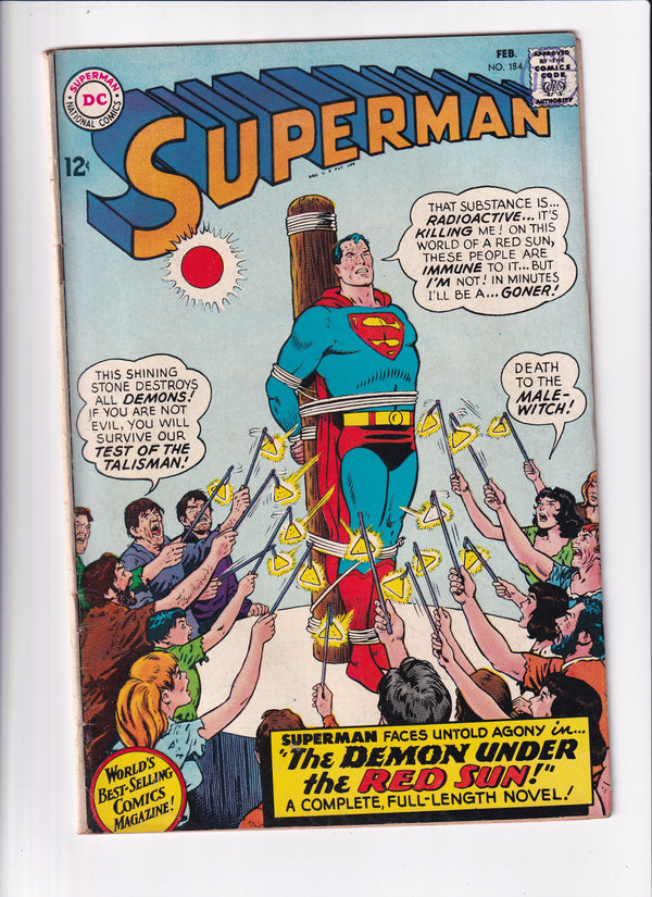 SUPERMAN #184 - Slab City Comics 