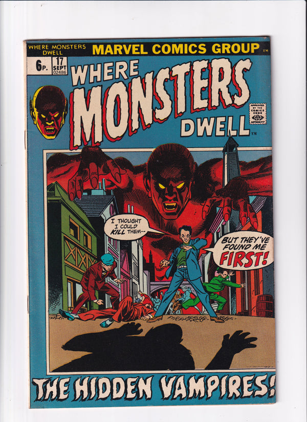 WHERE MONSTERS DWELL #17 - Slab City Comics 