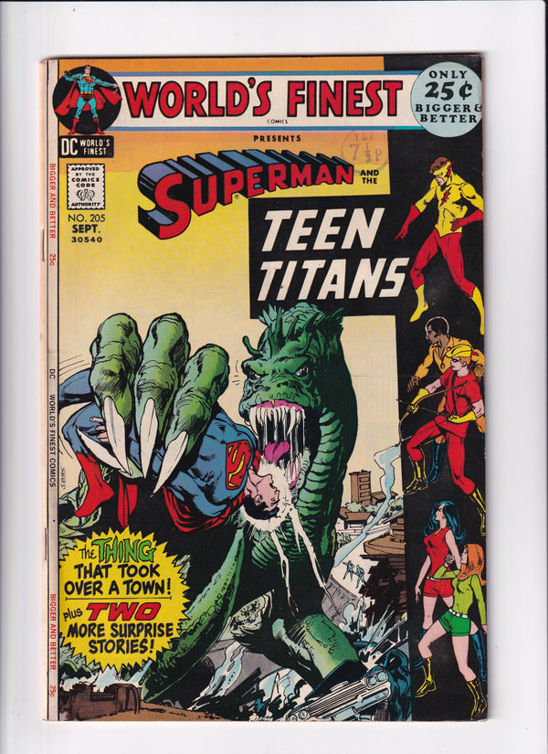 WORLD'S FINEST #205 - Slab City Comics 