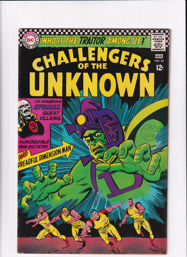 CHALLENGERS OF THE UNKNOWN #53 - Slab City Comics 
