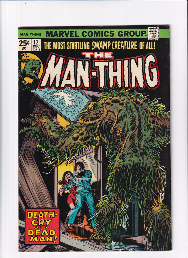 THE MAN-THING #12 - Slab City Comics 