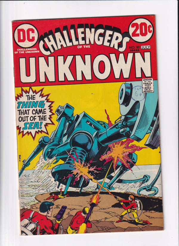 CHALLENGERS OF THE UNKNOWN #80 - Slab City Comics 