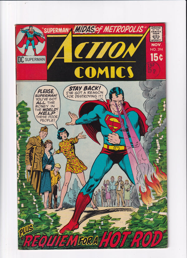 ACTION COMICS #394 - Slab City Comics 