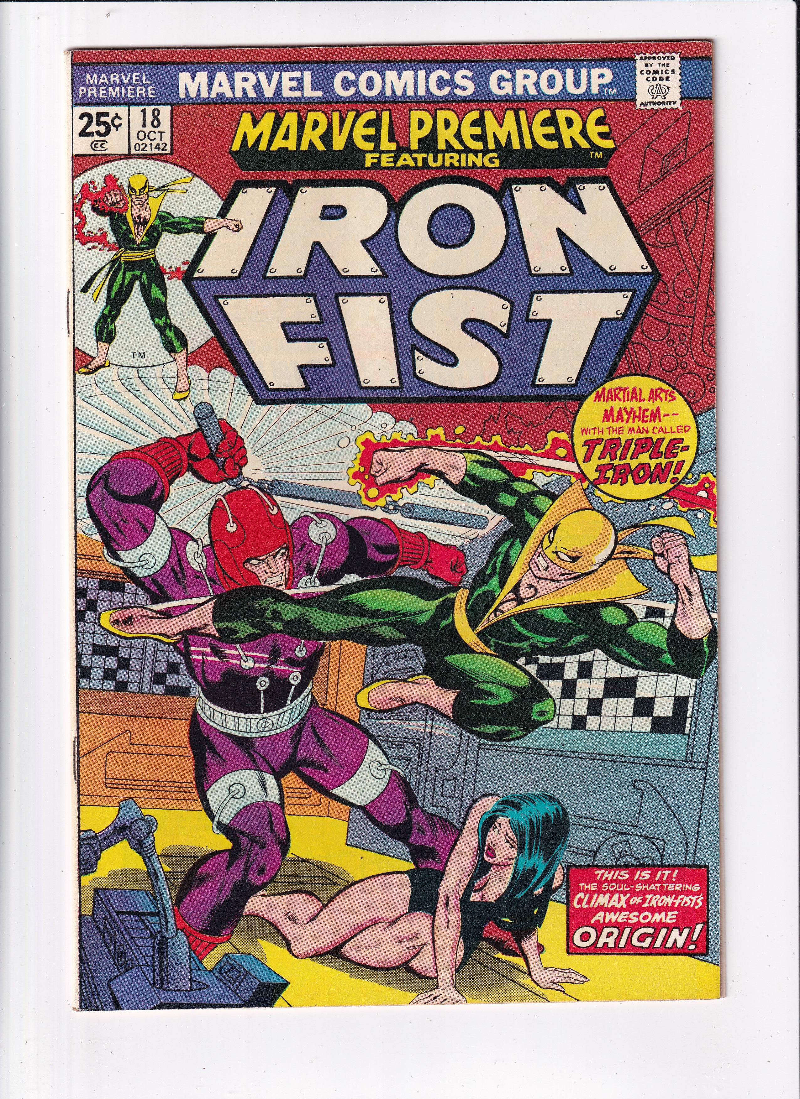 MARVEL PREMIERE #18 - Slab City Comics 