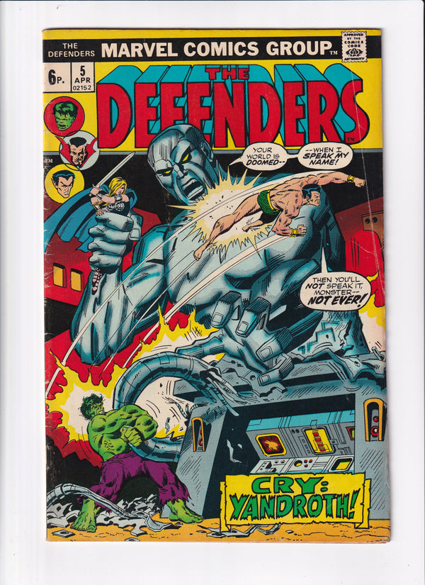 THE DEFENDERS #5 - Slab City Comics 