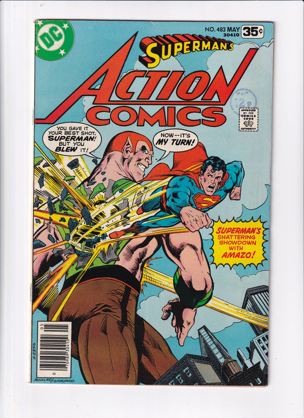 ACTION COMICS #483 - Slab City Comics 