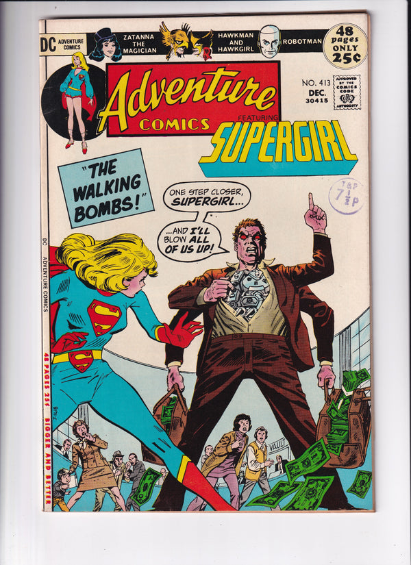 ADVENTURE COMICS #413 - Slab City Comics 