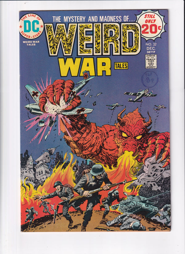 WEIRD WAR TALES #32 - Slab City Comics 