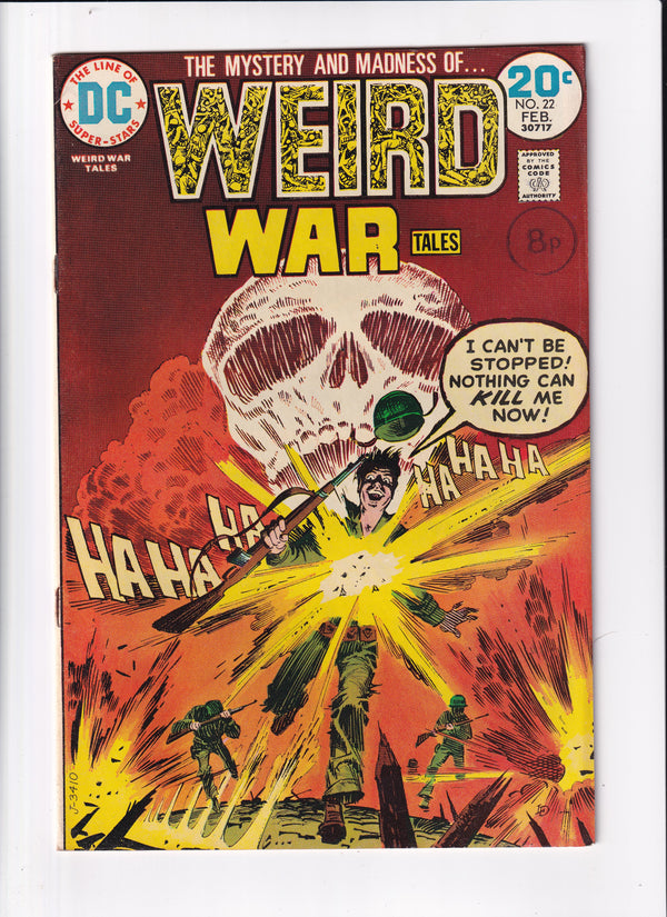WEIRD WAR TALES #22 - Slab City Comics 