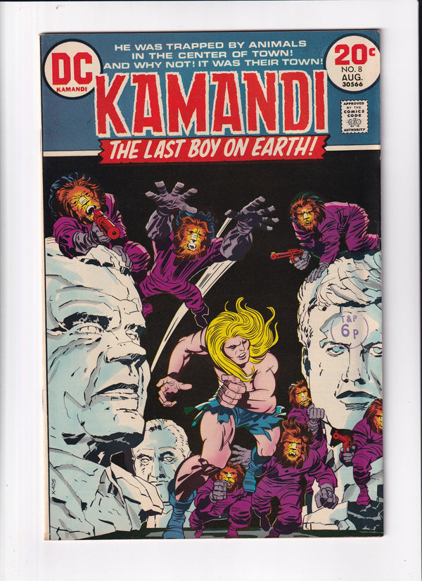 KAMANDI THE LAST BOY ON EARTH #8 - Slab City Comics 
