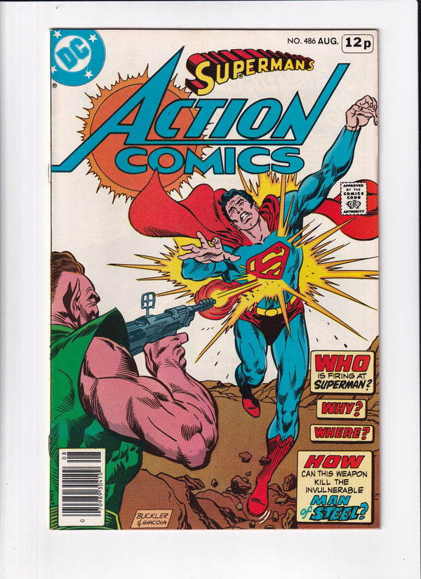 ACTION COMICS #486 - Slab City Comics 