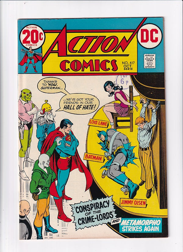 ACTION COMICS #417 - Slab City Comics 