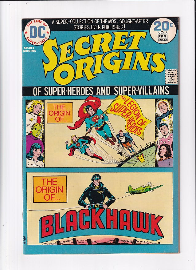 SECRET ORIGINS #6 - Slab City Comics 