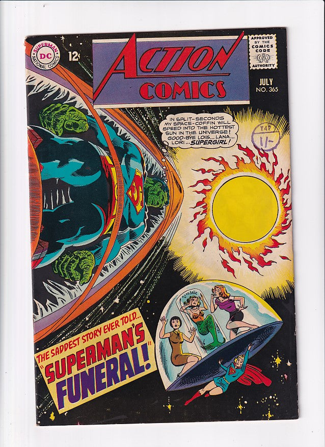 ACTION COMICS #365 - Slab City Comics 