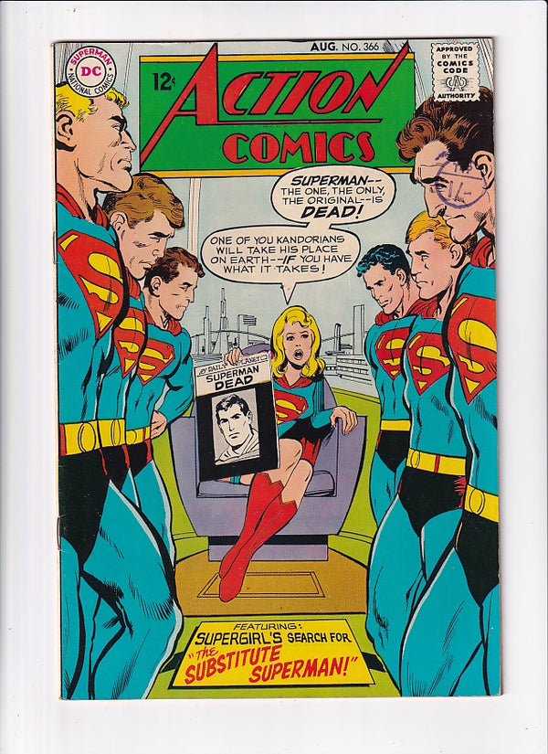 Action Comics #366 - Slab City Comics 