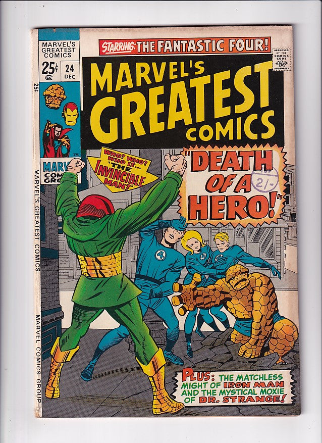 Marvels Greatest Comics