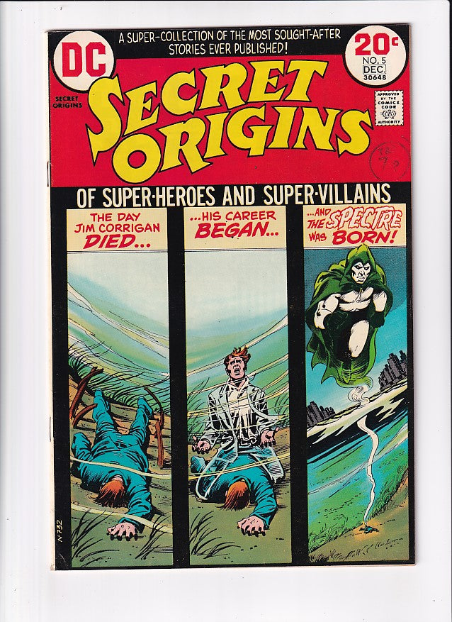 Secret Origins #5 - Slab City Comics 