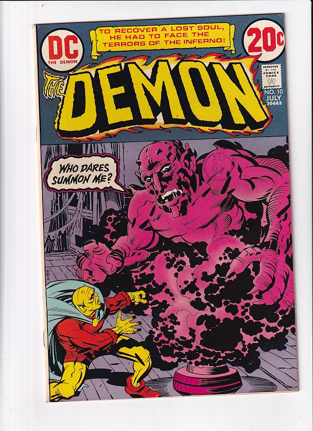 DEMON #10 - Slab City Comics 
