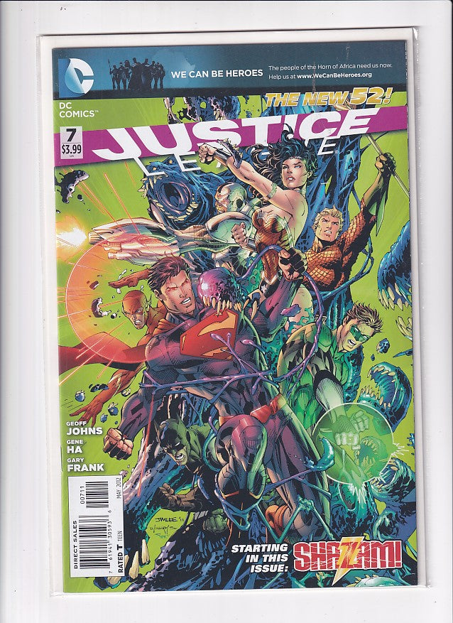 JUSTICE LEAGUE #7 - Slab City Comics 