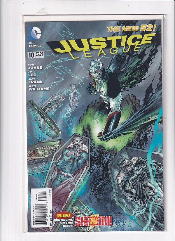 JUSTICE LEAGUE #10 - Slab City Comics 