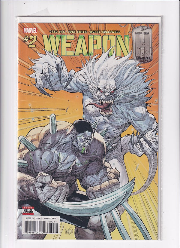 WEAPON H #2 - Slab City Comics 