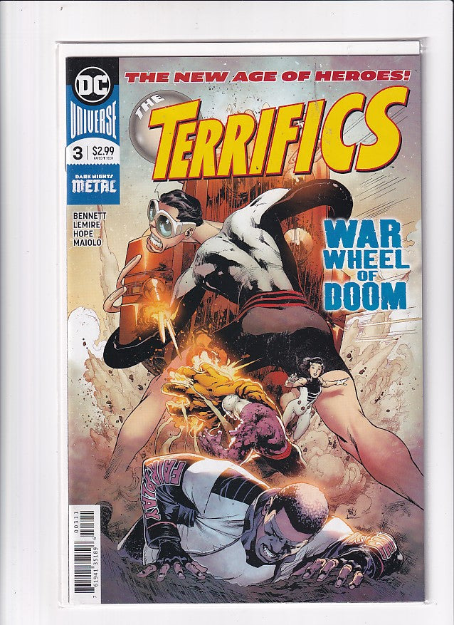 TERRIFICS #3 - Slab City Comics 