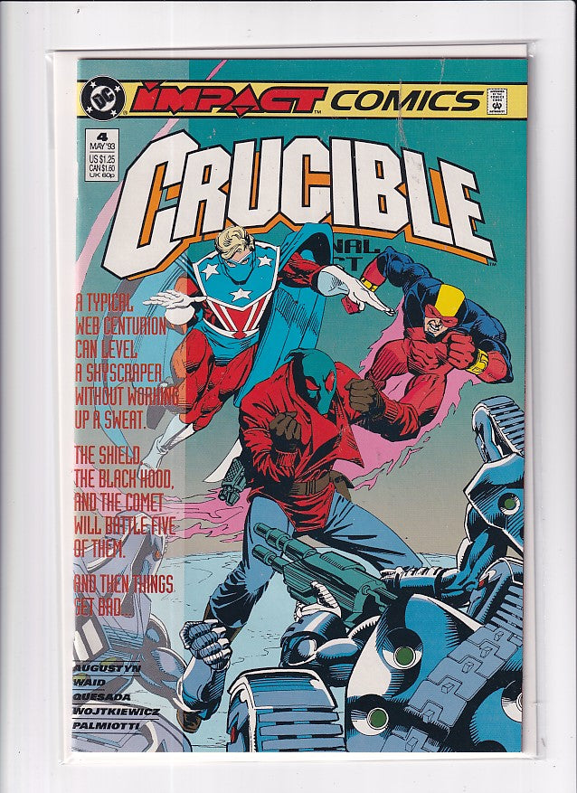 CRUCIBLE #4 - Slab City Comics 
