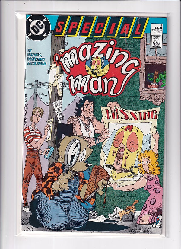 'MAZING MAN #1 - Slab City Comics 