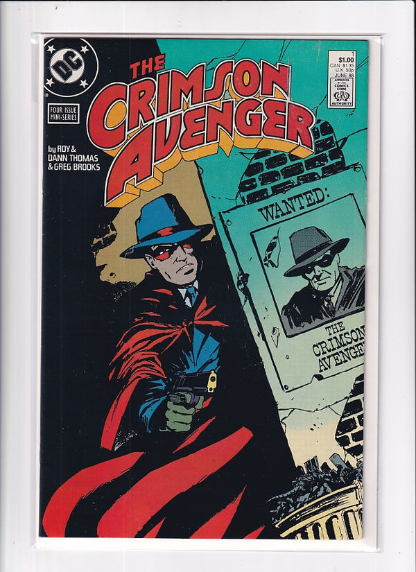 THE CRIMSON AVENGER #1 - Slab City Comics 