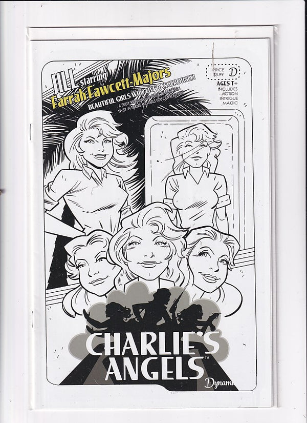CHARLIE'S ANGELS B.W. SDCC - Slab City Comics 