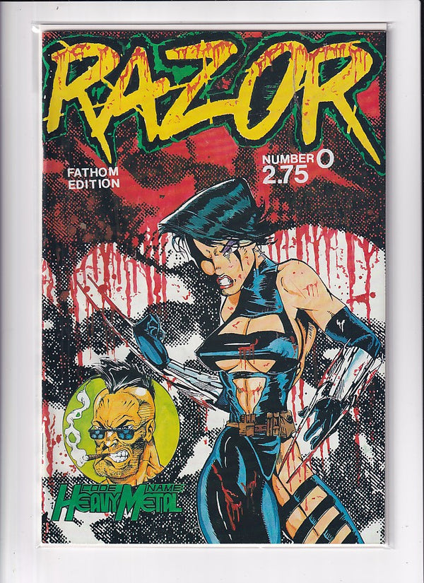 RAZOR #0 - Slab City Comics 