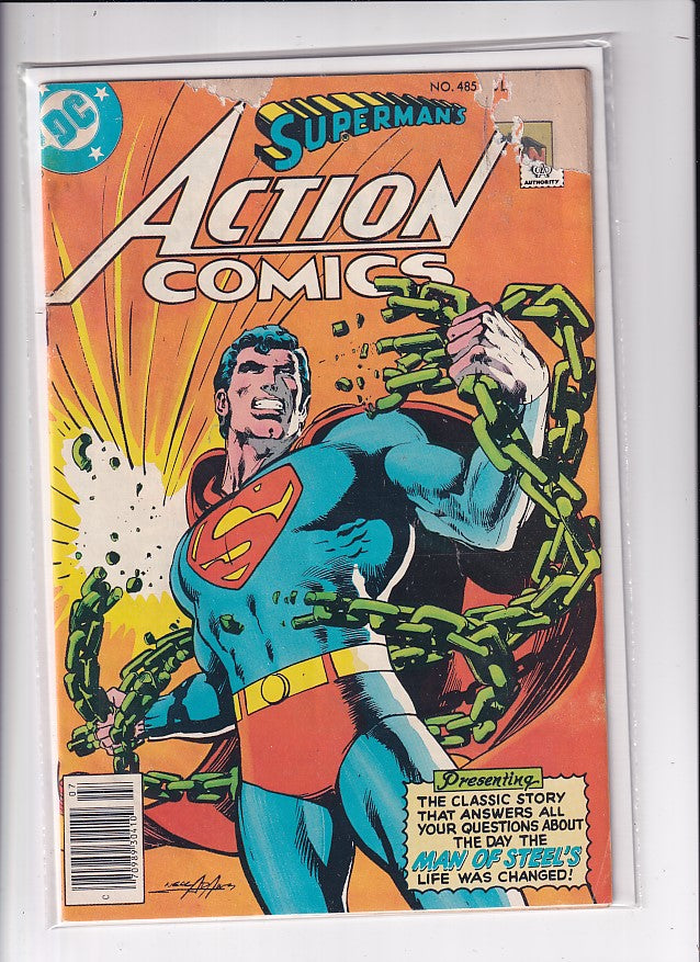 ACTION COMICS #485 - Slab City Comics 