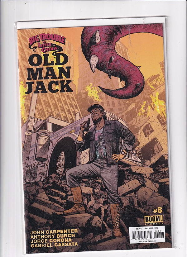 BIG TROUBLE IN LITTLE CHINA OLD MAN JACK #8 - Slab City Comics 