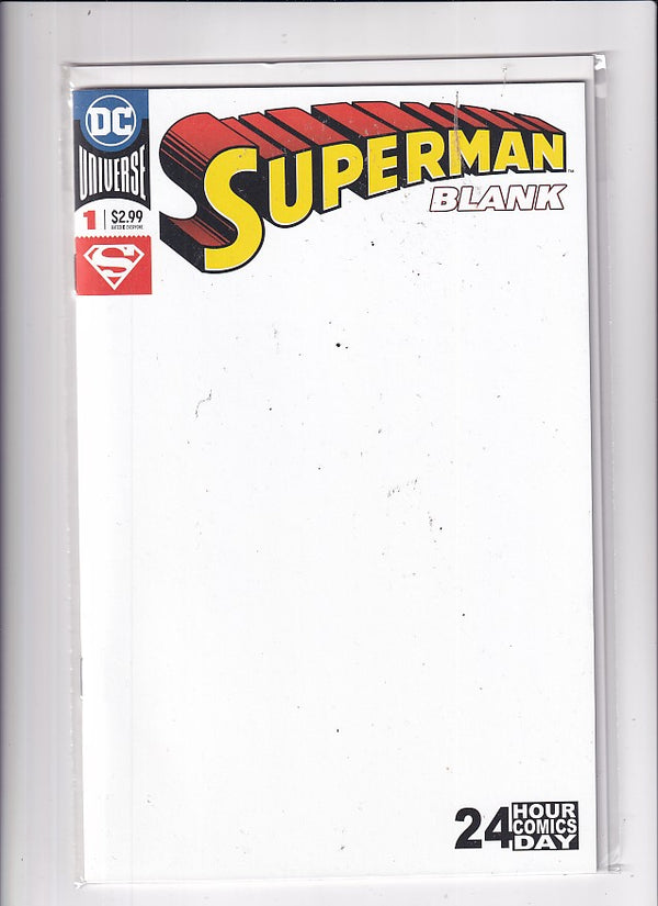 SUPERMAN #1 BLANK - Slab City Comics 
