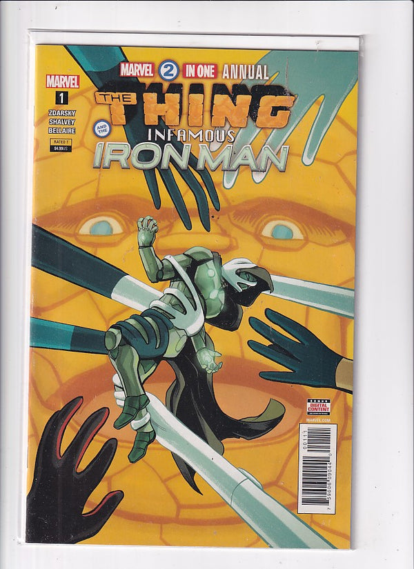 THING AND THE INFAMOUS IRON MAN #1 - Slab City Comics 