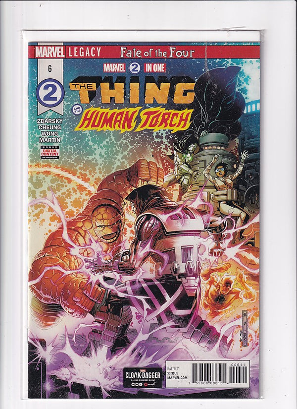 THING AND THE HUMAN TORCH #6 - Slab City Comics 