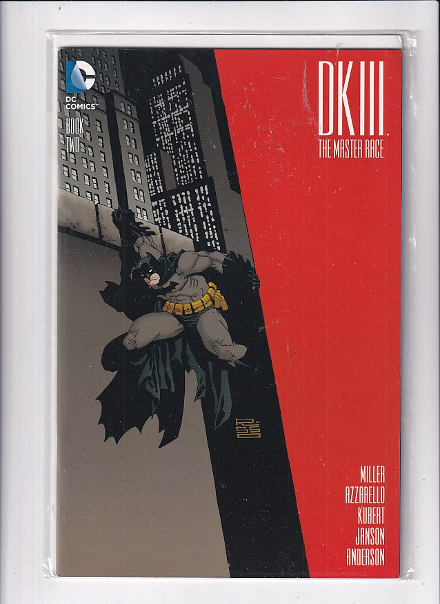 BATMAN DARK KNIGHT III: MASTER RACE #2 1:50 Eduardo Risso variant - Slab City Comics 