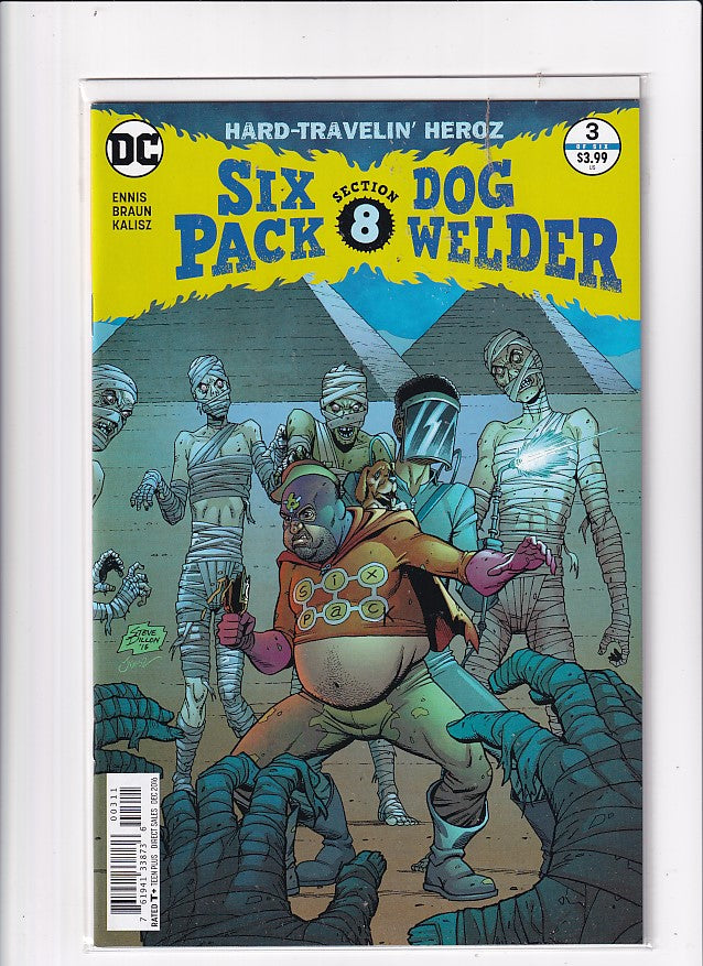 SIX PACK SECTION 8 DOG WELDER #3 - Slab City Comics 