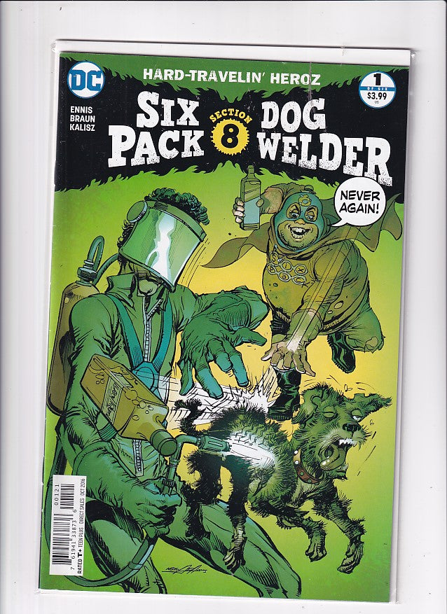 SIX PACK SECTION 8 DOG WELDER #1 - Slab City Comics 