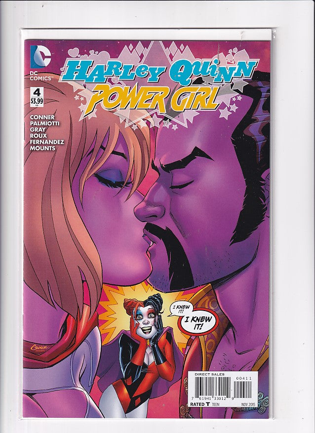 HARLEY QUINN POWER GIRL #4 - Slab City Comics 